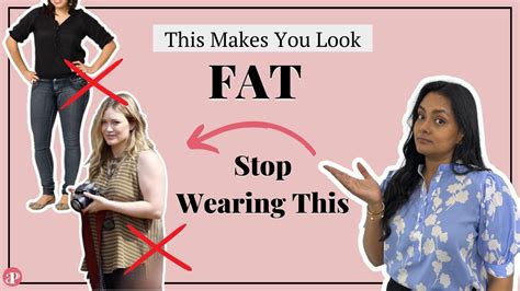how to not look fat in oversized clothes